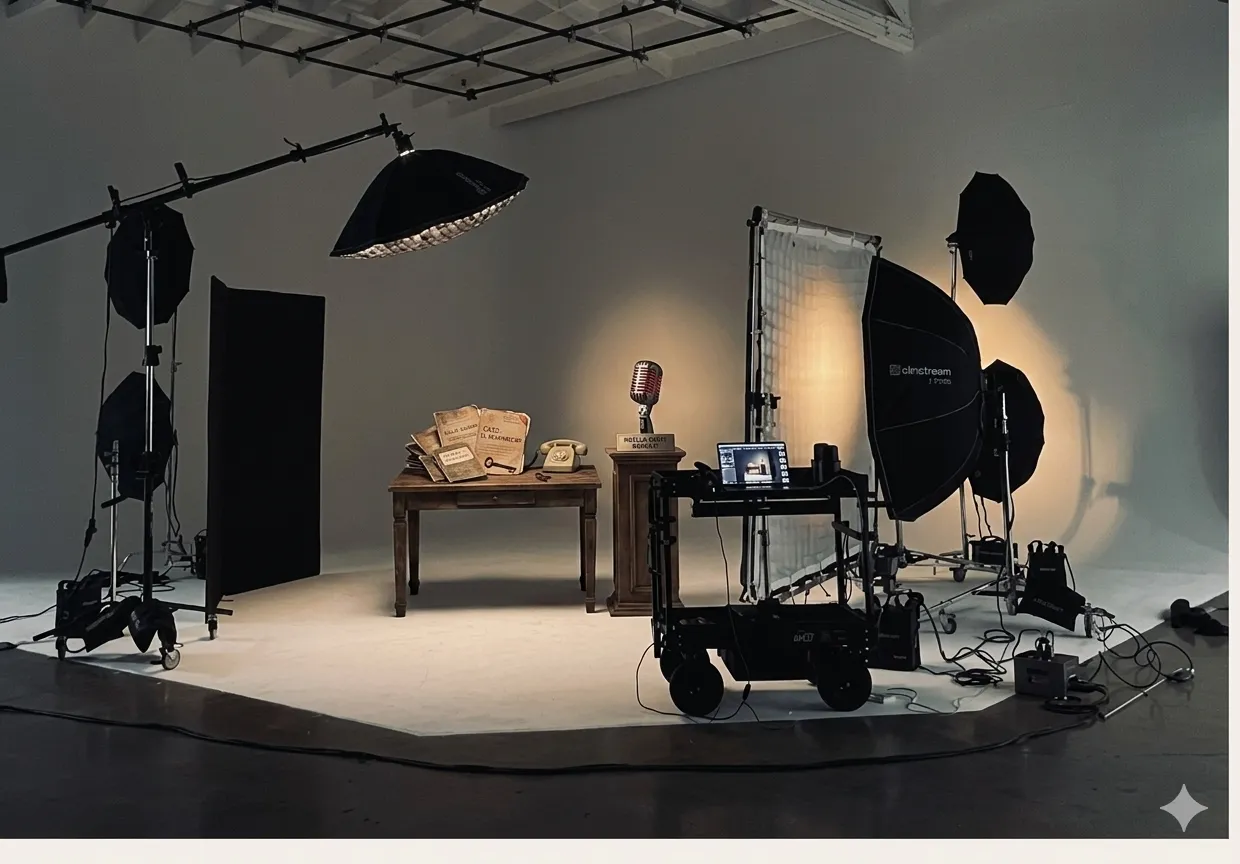 Preparando el set: donde nace cada episodio